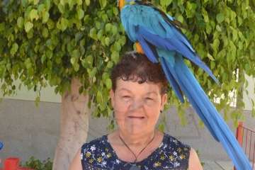 Espectáculo de aves exóticas de Paco Pluma en El Caracol (Foto Francisco Javier Santana)